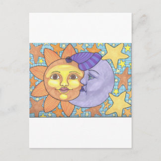 Sun and Moon 1 Postcard