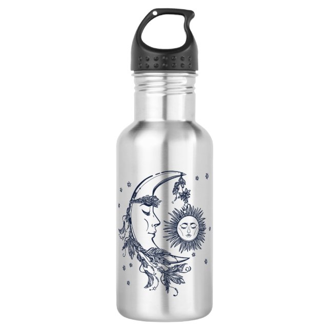 Sun and Moon 532 Ml Water Bottle (Front)