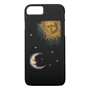 Sun And Moon 90s Whimsigoth Design iPhone 8/7 Case