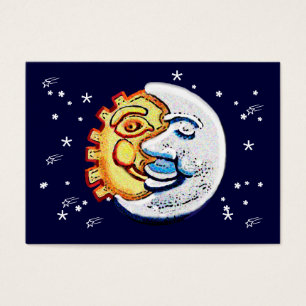 Sun and moon and stars