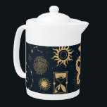 Sun and Moon -Astronomy Witch<br><div class="desc">Beautiful pattern with snake and symbols,  which you can use as a charm. Magic Shirt | Witch | Mystical | Tarot | Tarot Card  | Moon And Sun  | Sun And Moon| Magic | Celestial snake   | Witchy party  | witch party</div>