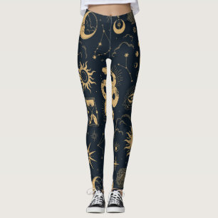 Sun and Moon -Astronomy Witch Leggings