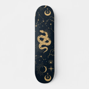 Sun and Moon -Astronomy Witch Skateboard