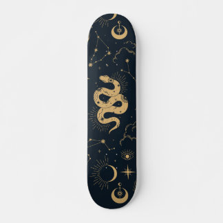 Sun and Moon -Astronomy Witch Skateboard