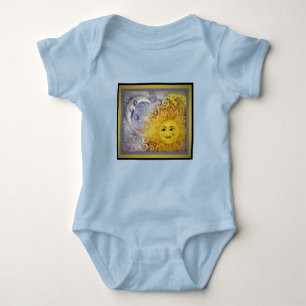 Sun and Moon  Baby Bodysuit