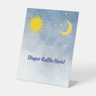 Sun and Moon Baby Shower Signs