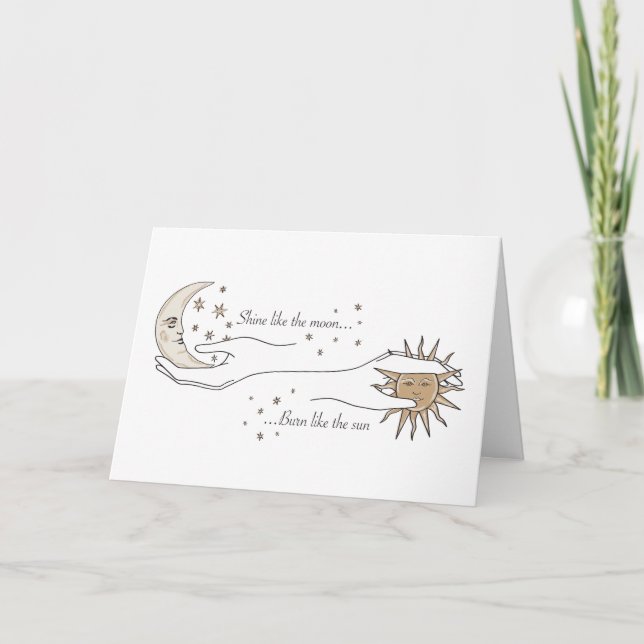 Sun and Moon Card (Front)