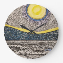 sun and moon chaotic sketch zentangles