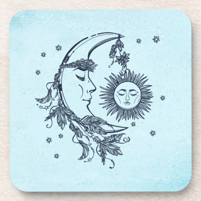Sun and Moon Coaster (Front)