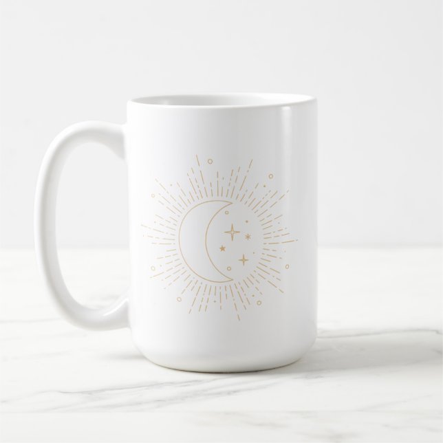 Sun and Moon Coffee Mug (Left)
