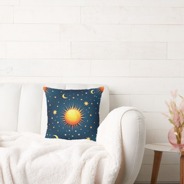 Sun and Moon Cushion (Couch)