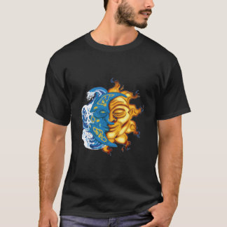 Sun And Moon Duality T-Shirt