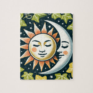 Sun and Moon Ivy Jigsaw Puzzle