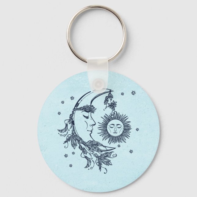 Sun and Moon Key Ring (Front)
