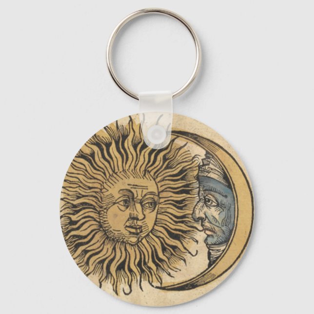 Sun and Moon Key Ring (Front)