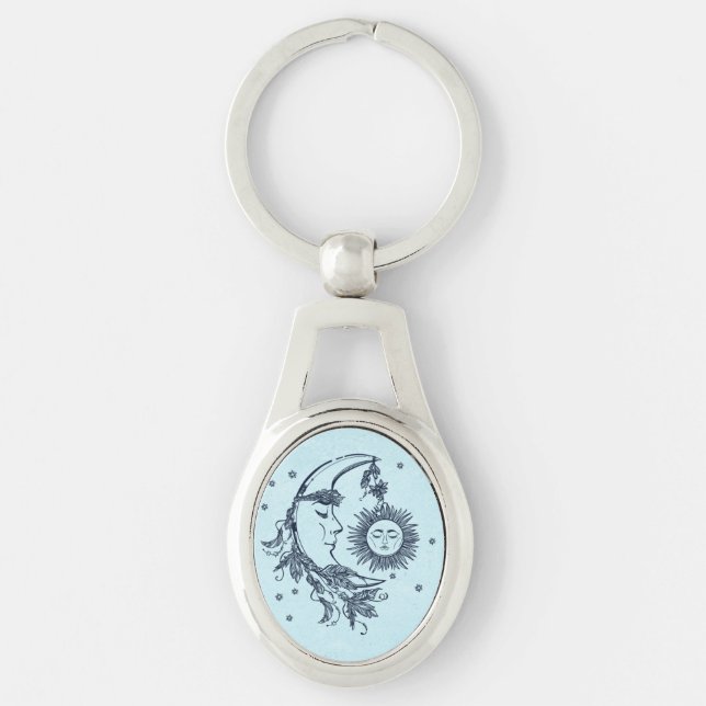 Sun and Moon Key Ring (Front)