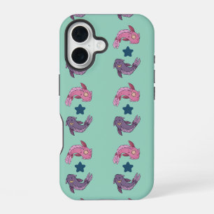 Sun and Moon Koi Fish   Celestial Pisces Art iPhone 16 Case