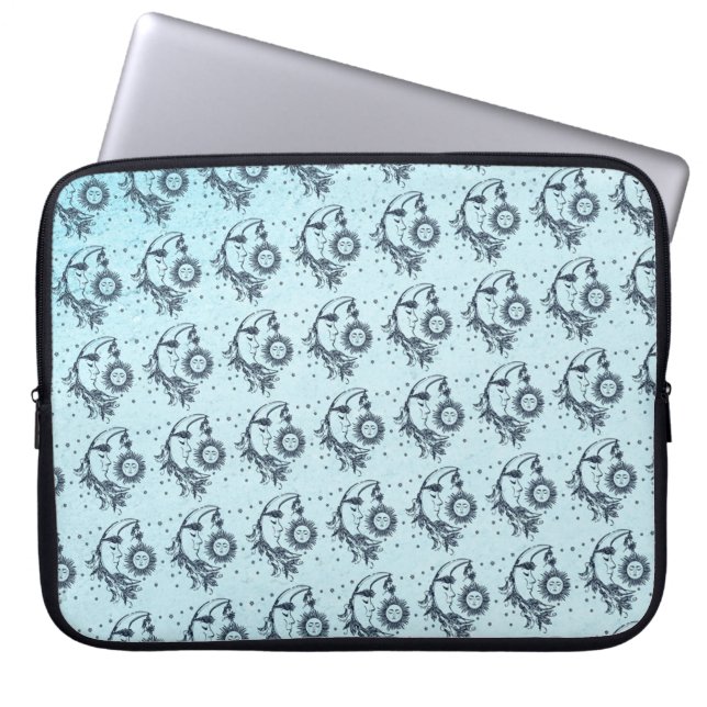 Sun and Moon Laptop Sleeve (Front)