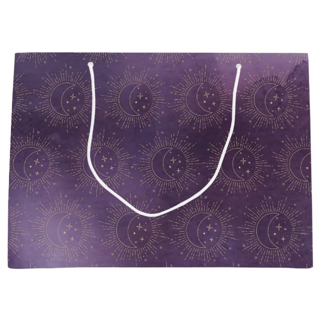 Sun and Moon Large Gift Bag (Front)