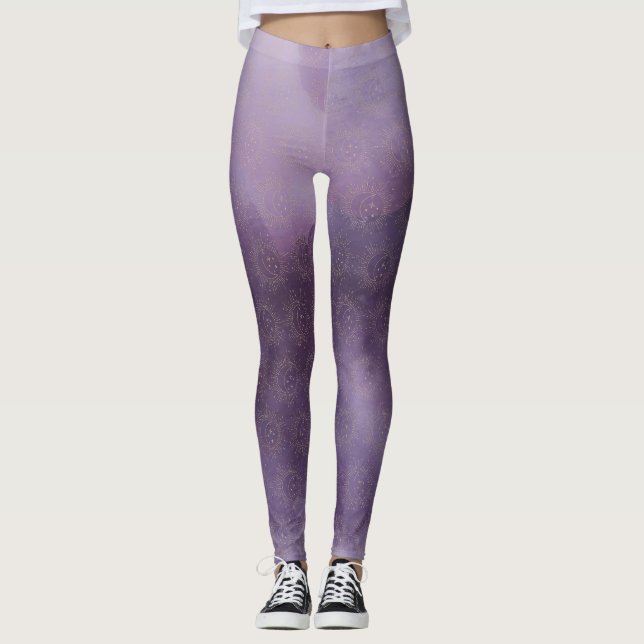 Sun and Moon Leggings (Front)