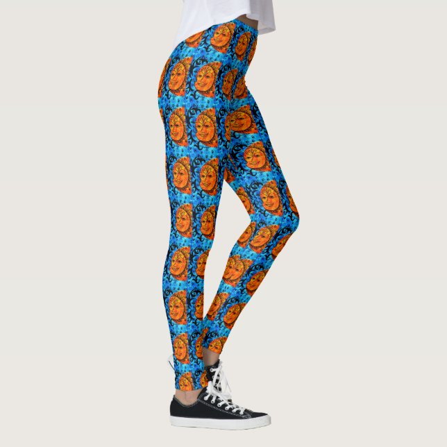 Sun and Moon Leggings (Right)