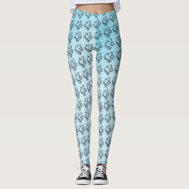 Sun and Moon Leggings (Front)
