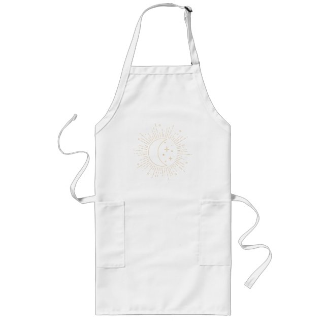 Sun and Moon Long Apron (Front)