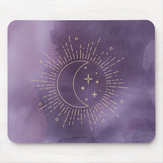 Sun and Moon Mouse Pad (Front)