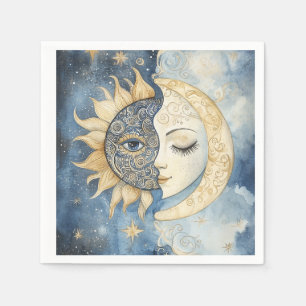 Sun and Moon Napkin