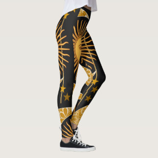 Sun and Moon Night or Day Wear Leggings