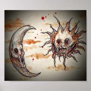 Sun and Moon  Poster