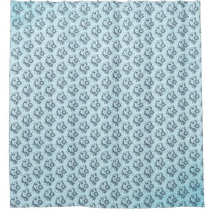 Sun and Moon Shower Curtain