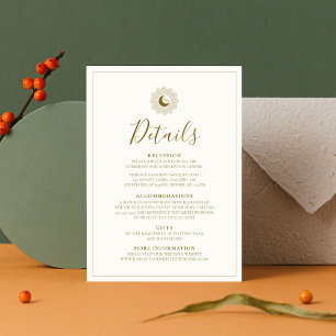 Sun and Moon Timeless Details Card