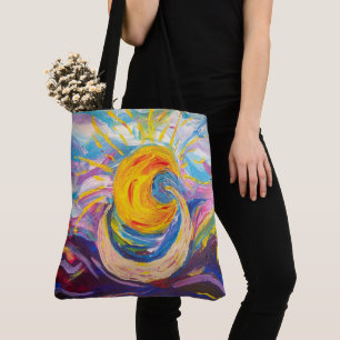 "Sun and Moon" Tote Bag (large)