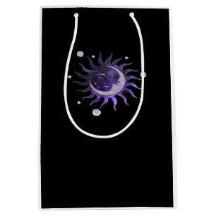 Sun And Moon Whimsigothic Gothic Witchy Witch Medium Gift Bag