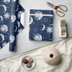 Sun and Moon  Wrapping Paper