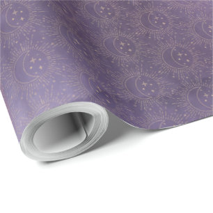 Sun and Moon Wrapping Paper