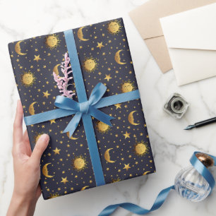 Sun and Moon Wrapping Paper