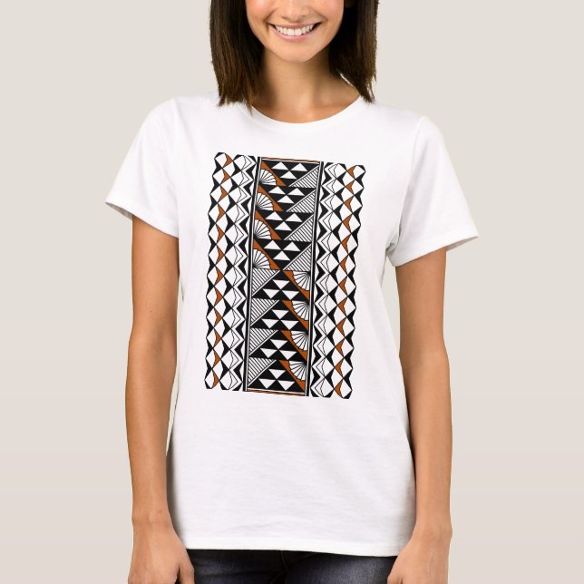 Sun and Rain in Rust T-Shirt (Front)