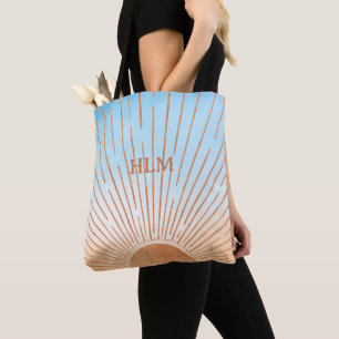 Sun and Sky Personalised Tote Bag