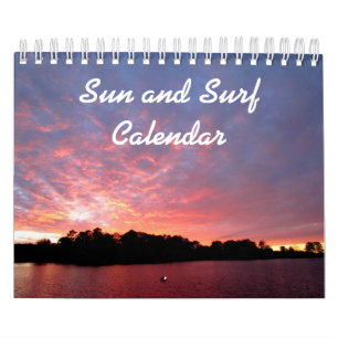 Sun and Surf Calendar