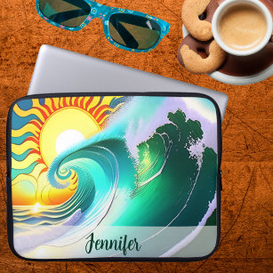 Sun and Surf  Signature  Laptop Sleeve