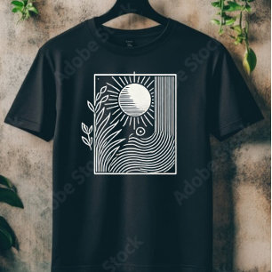 sun and waves T-Shirt