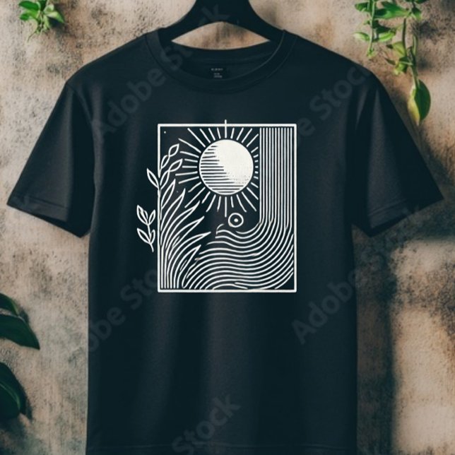  sun and waves  T-Shirt (Creator Uploaded)