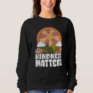 Sun Anti Bullying Rainbow Kindness Matters Sped Te Sweatshirt