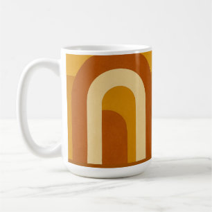 Sun & Arches Mid Century Modern Geometric Design Coffee Mug