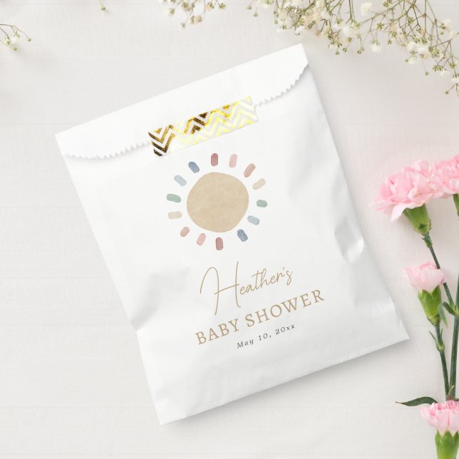 Sun Baby Shower Favour Bag (Sealed)