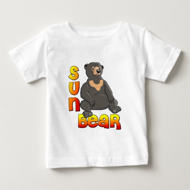 Sun Bear Baby T-Shirt (Front)