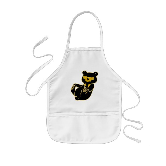 Sun Bear Cub Kids Apron (Front)