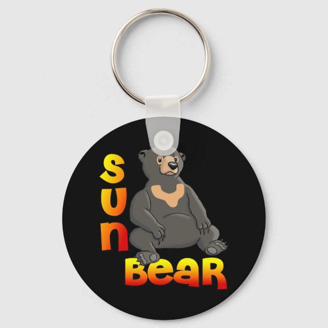 Sun Bear Key Ring (Front)